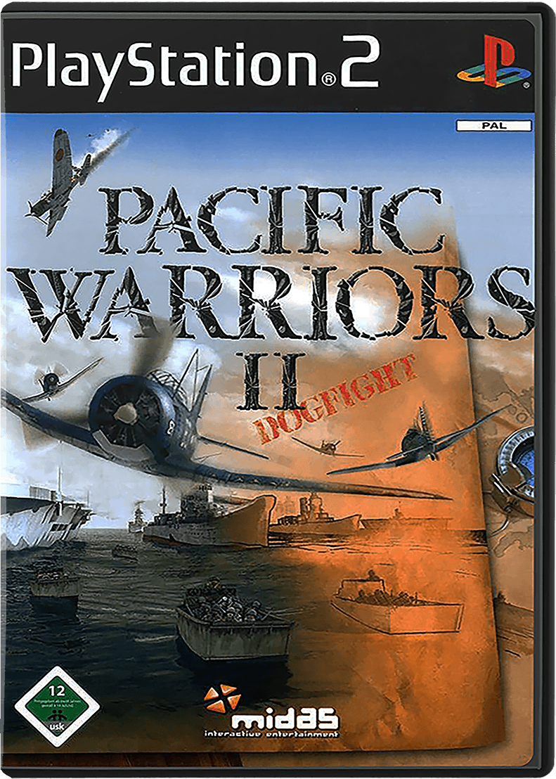 Pacific Warriors 2: Dogfight box art for Playstation 2